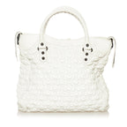 Balenciaga Motocross Classic City Matelasse Leather Handbag (SHG-34341)