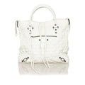 Balenciaga Motocross Classic City Matelasse Leather Handbag (SHG-34341)