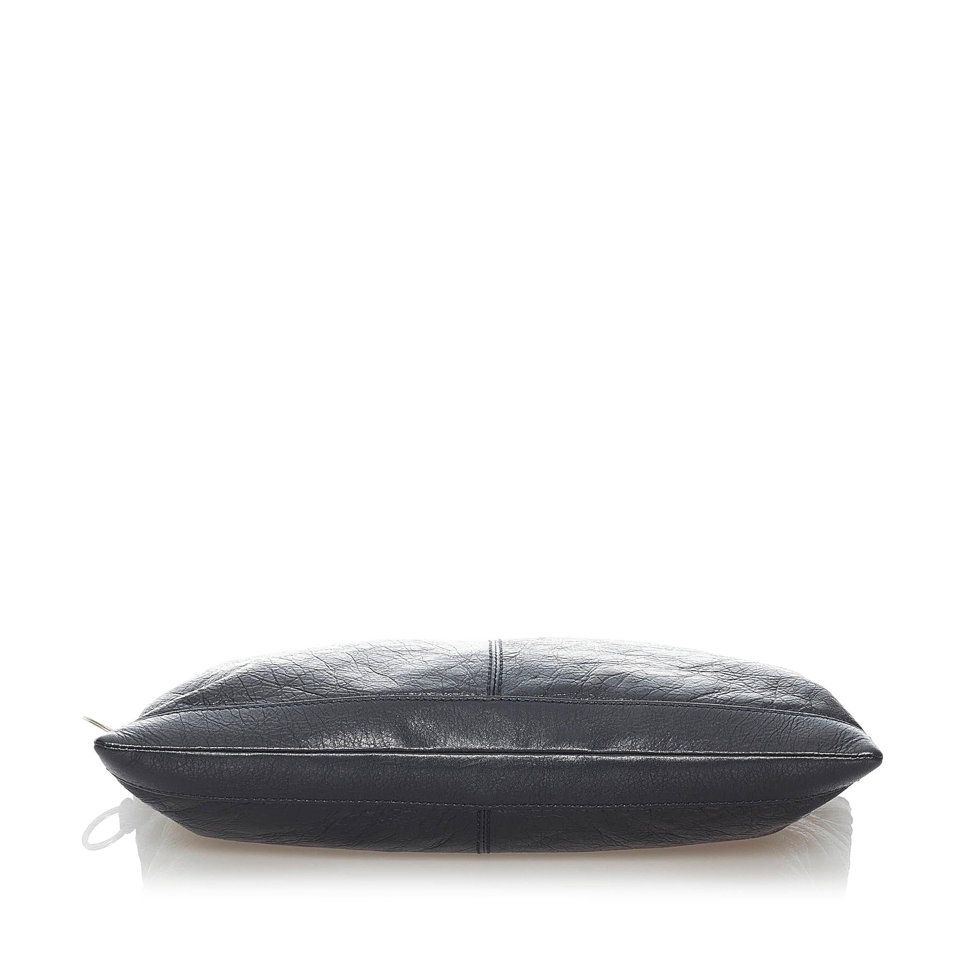 Balenciaga Motocross Classic Clip Clutch Bag (SHG-32738)