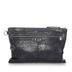 Balenciaga Motocross Classic Clip Clutch Bag (SHG-32738)