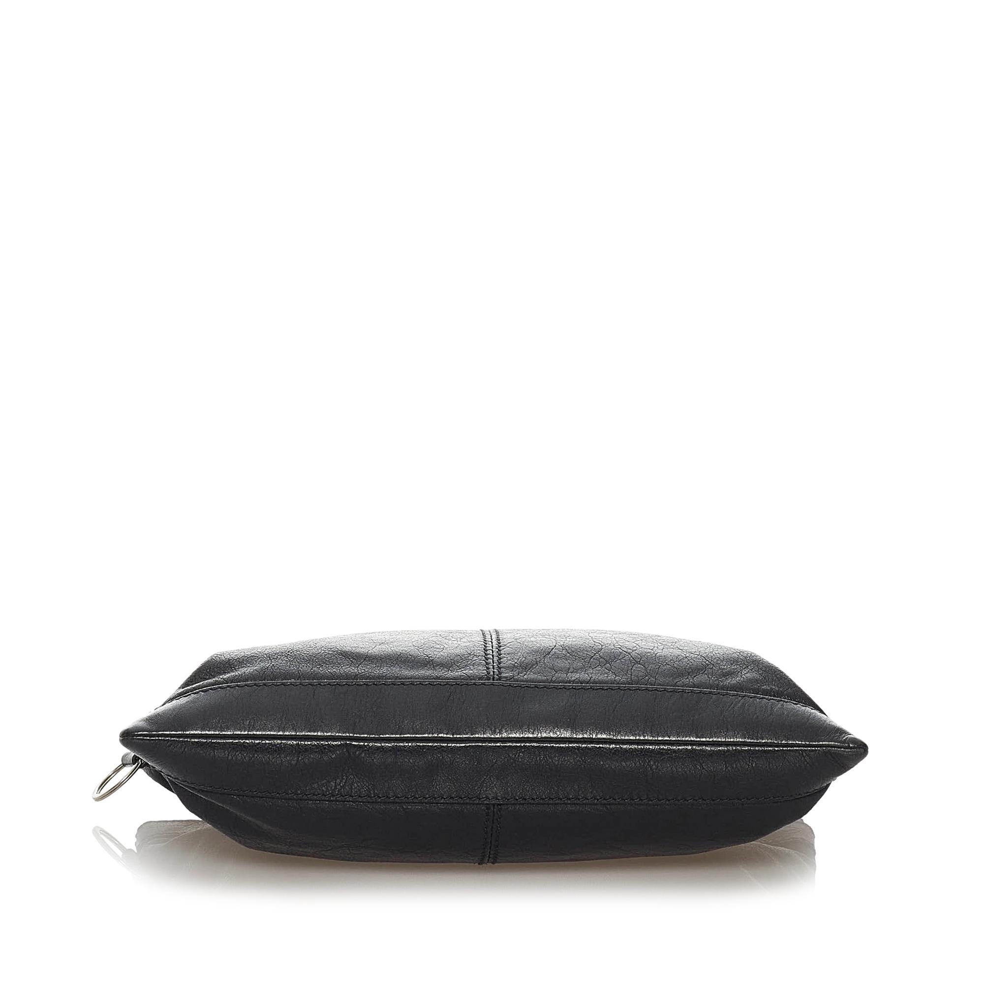 Balenciaga Motocross Classic Clip L Clutch Bag (SHG-29013)