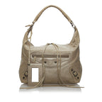 Balenciaga Motocross Classic Day Leather Hobo (SHG-33963)