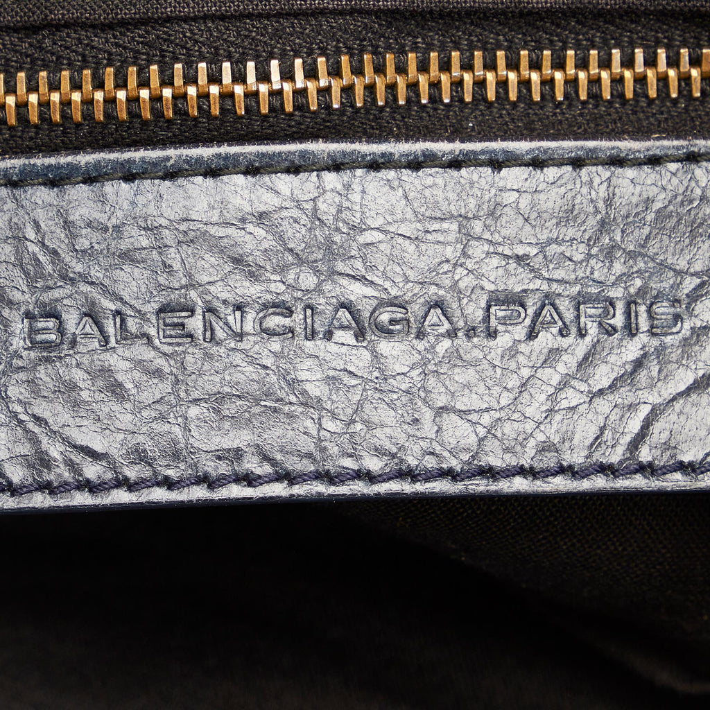 Balenciaga Motocross Classic Day Leather Shoulder Bag (SHG-26838)