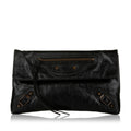 Balenciaga Motocross Classic Envelope Clutch Bag (SHG-33319)