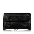 Balenciaga Motocross Classic Envelope Clutch Bag (SHG-33319)