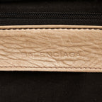 Balenciaga Motocross Classic First Lambskin Leather Satchel (SHG-34047)