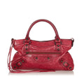Balenciaga Motocross Classic First Leather Satchel (SHG-22045)
