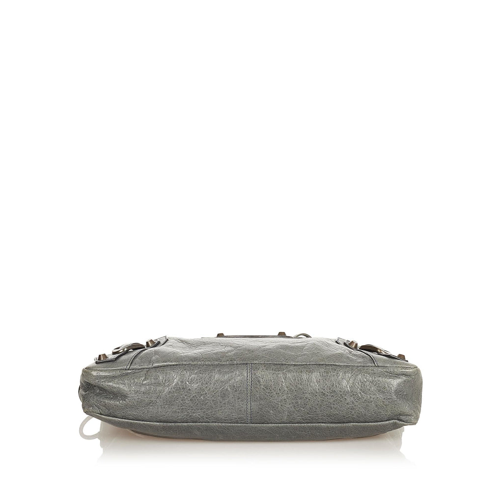 Balenciaga Motocross Classic First Leather Satchel (SHG-26212)