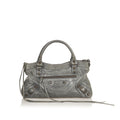 Balenciaga Motocross Classic First Leather Satchel (SHG-26212)