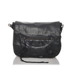 Balenciaga Motocross Classic Folk Crossbody Bag (SHG-31323)