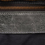 Balenciaga Motocross Classic Part Time Lambskin Leather Satchel (SHG-27855)