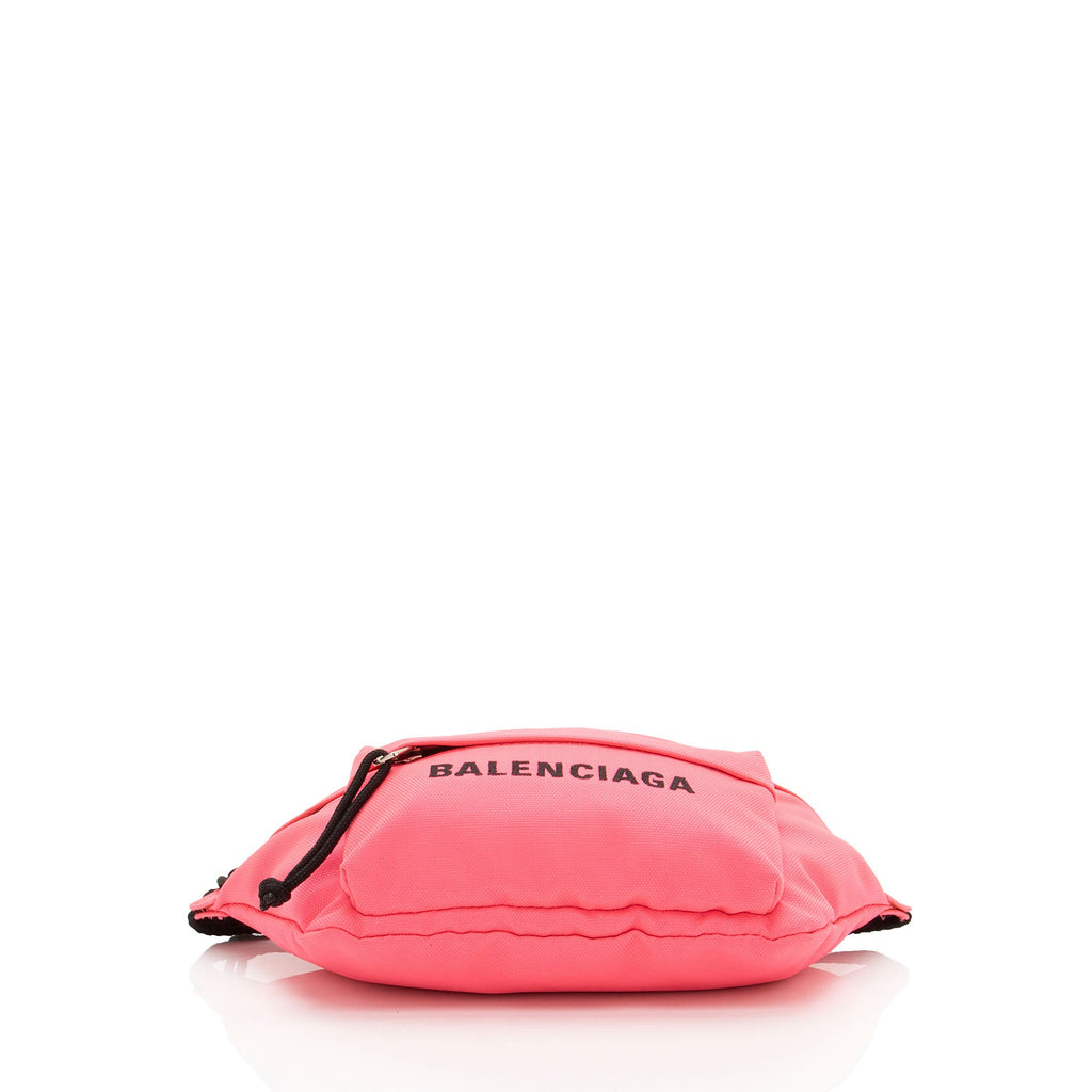 Balenciaga Nylon Logo Wheel Belt Bag