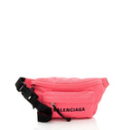 Balenciaga Nylon Logo Wheel Belt Bag