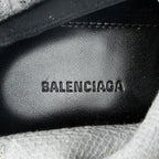 Balenciaga Sequin Logo Knife Thigh High Boots - Size 8 / 38