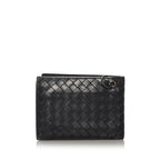 Bottega Veneta Intrecciato Bifold Leather Wallet (SHG-28259)