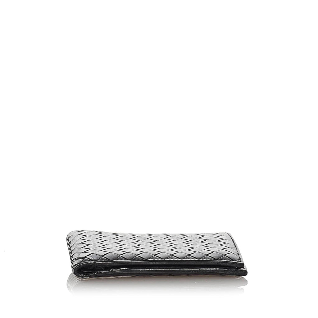 Bottega Veneta Intrecciato Bifold Leather Wallet (SHG-28259)