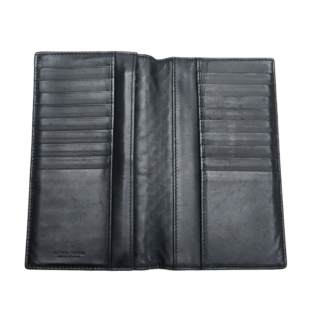Bottega Veneta Intrecciato Bifold Long Wallet (SHG-jdaUXw)