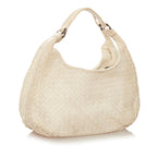 Bottega Veneta Intrecciato Campana Leather Hobo Bag (SHG-28136)