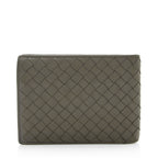 Bottega Veneta Intrecciato Leather Bi-Fold Wallet (SHF-20930)