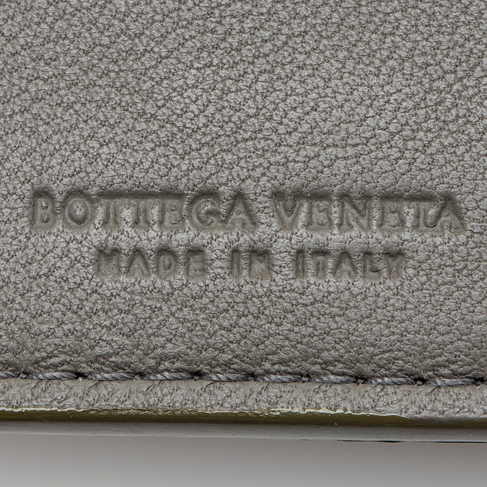 Bottega Veneta Intrecciato Leather Bi-Fold Wallet (SHF-20930)