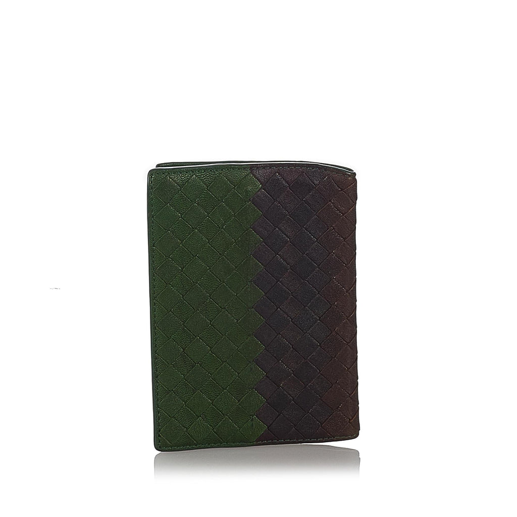 Bottega Veneta Intrecciato Leather Bifold Wallet (SHG-26767)