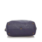 Bottega Veneta Intrecciato Leather Boston Bag (SHG-30407)