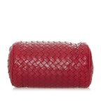 Bottega Veneta Intrecciato Leather Chain Crossbody Bag (SHG-28133)
