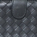 Bottega Veneta Intrecciato Leather Compact Wallet (SHG-vqn4YW)