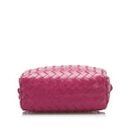 Bottega Veneta Intrecciato Leather Crossbody Bag (SHG-35219)