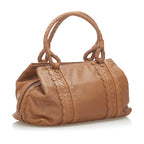 Bottega Veneta Intrecciato Leather Handbag (SHG-18825)