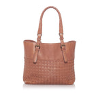 Bottega Veneta Intrecciato Leather Handbag (SHG-29162)