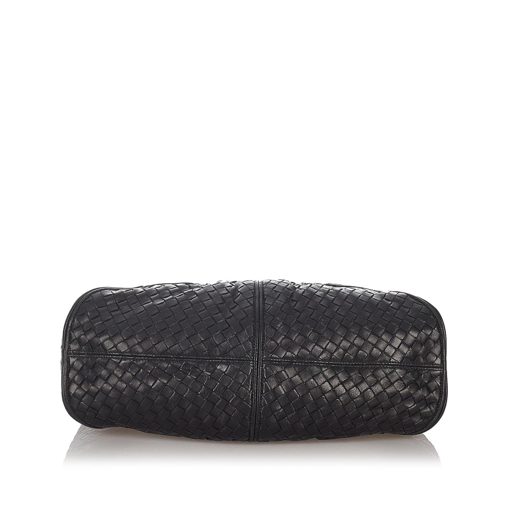 Bottega Veneta Intrecciato Leather Hobo Bag (SHG-27029)