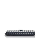Bottega Veneta Intrecciato Leather Long Wallet (SHG-34987)