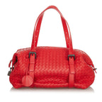 Bottega Veneta Intrecciato Leather Shoulder Bag (SHG-24536)
