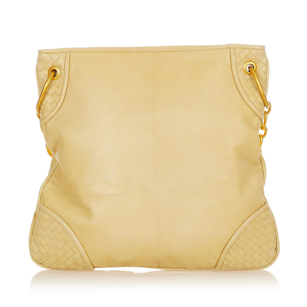 Bottega Veneta Intrecciato Leather Shoulder Bag (SHG-24944)
