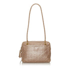 Bottega Veneta Intrecciato Leather Shoulder Bag (SHG-28747)
