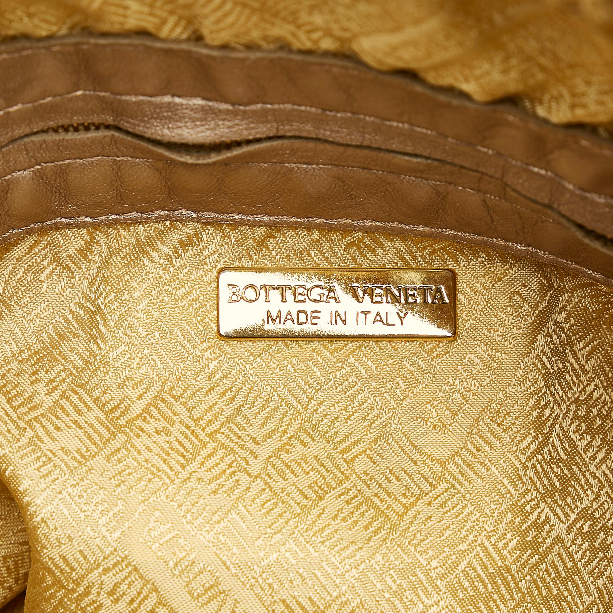 Bottega Veneta Intrecciato Leather Shoulder Bag (SHG-28747)