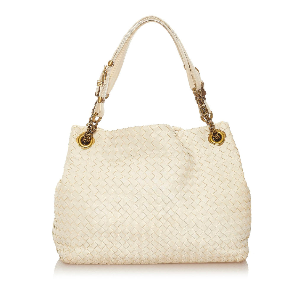 Bottega Veneta Intrecciato Leather Tote Bag (SHG-28129)