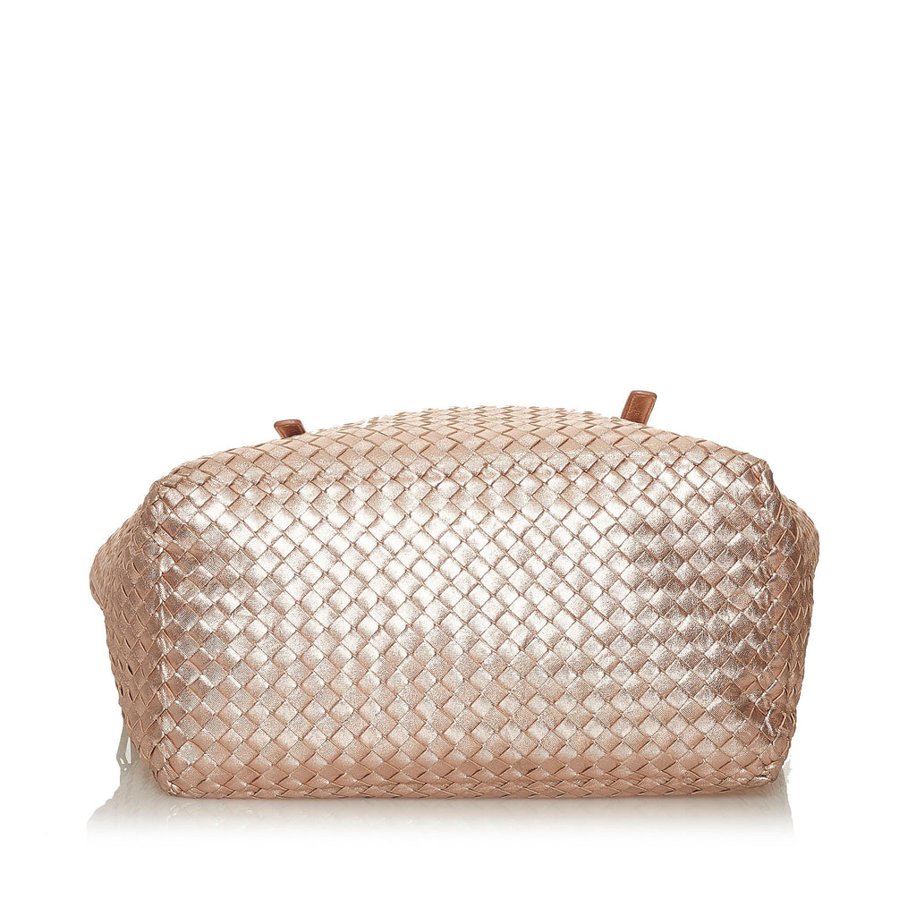 Bottega Veneta Intrecciato Leather Tote Bag (SHG-28629)