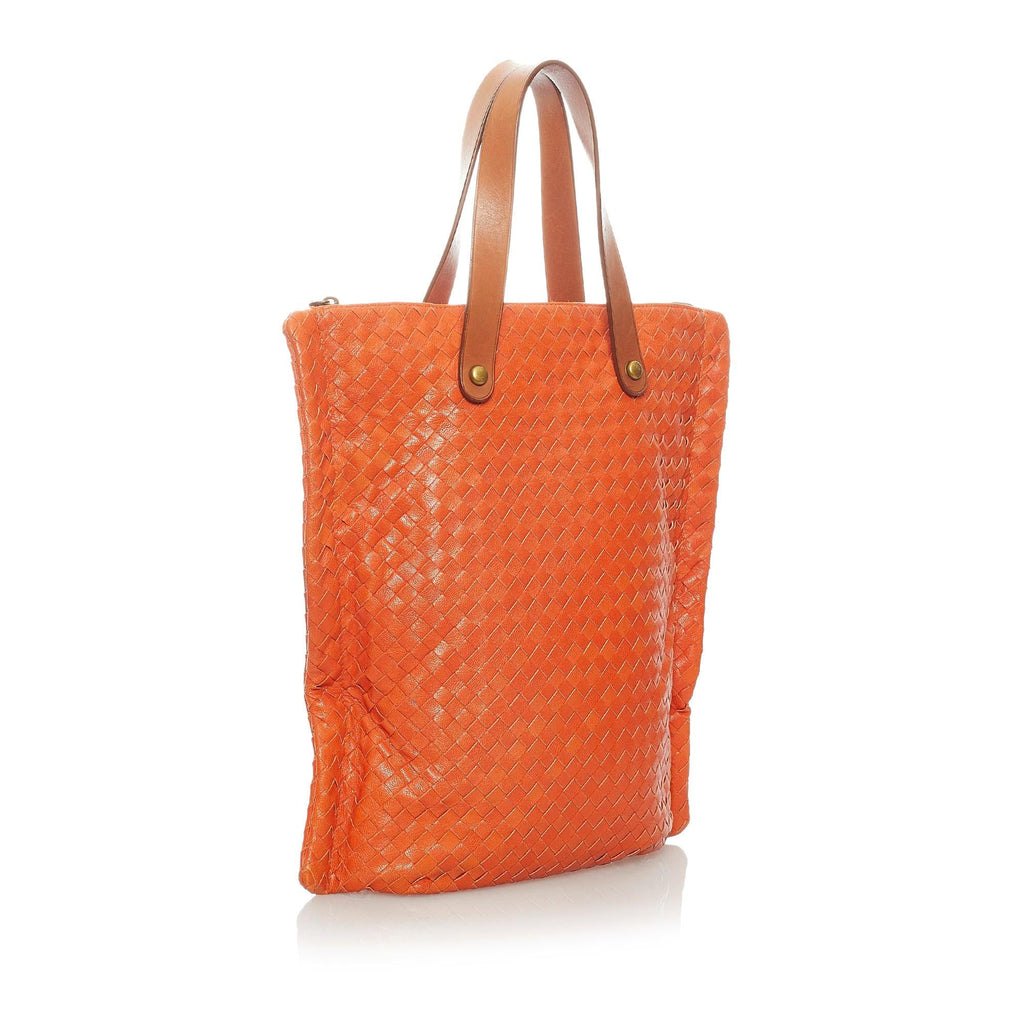 Bottega Veneta Intrecciato Leather Tote Bag (SHG-n9FDsM)