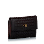 Bottega Veneta Intrecciato Leather Wallet (SHG-dyRJeM)