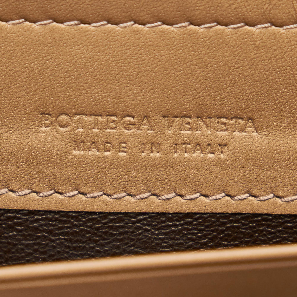 Bottega Veneta Intrecciato Leather Zip Around Wallet (SHG-24228)