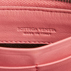 Bottega Veneta Intrecciato Leather Zip Around Wallet (SHG-32699)