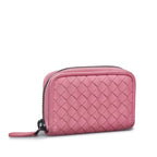 Bottega Veneta Intrecciato Leather Zip Around Wallet (SHG-XxdXy7)