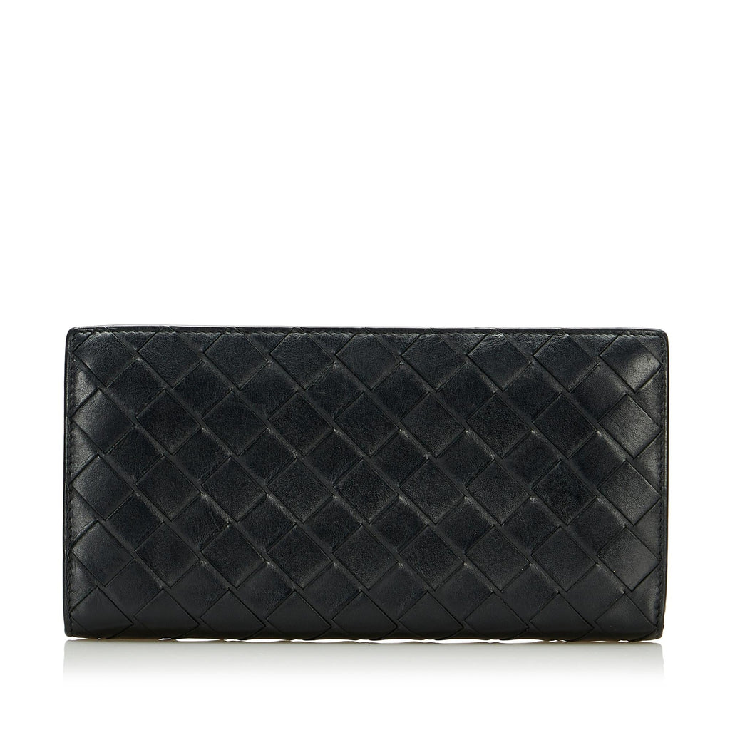 Bottega Veneta Intrecciato Long Wallet (SHG-EnqJeq)