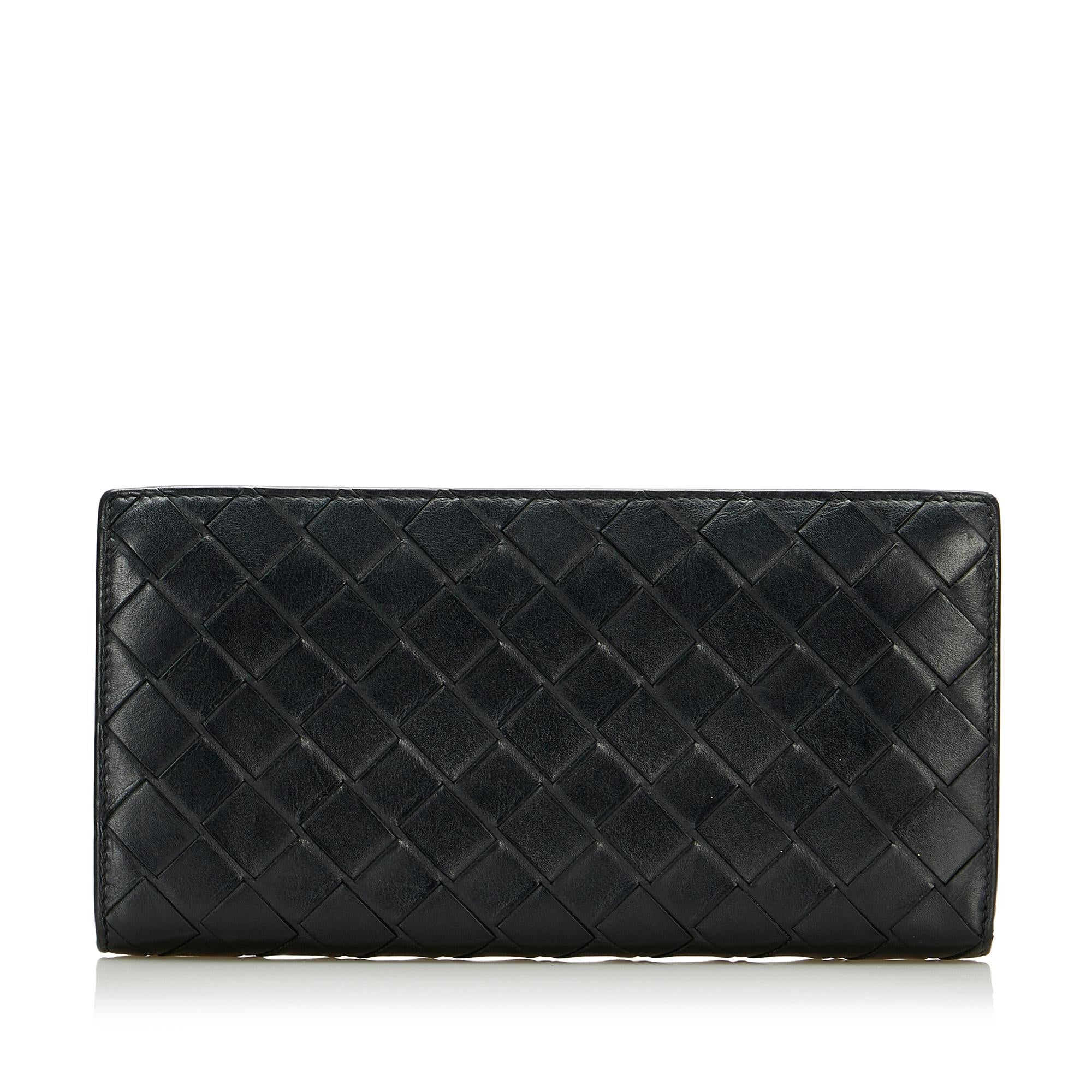 Bottega Veneta Intrecciato Long Wallet (SHG-EnqJeq)