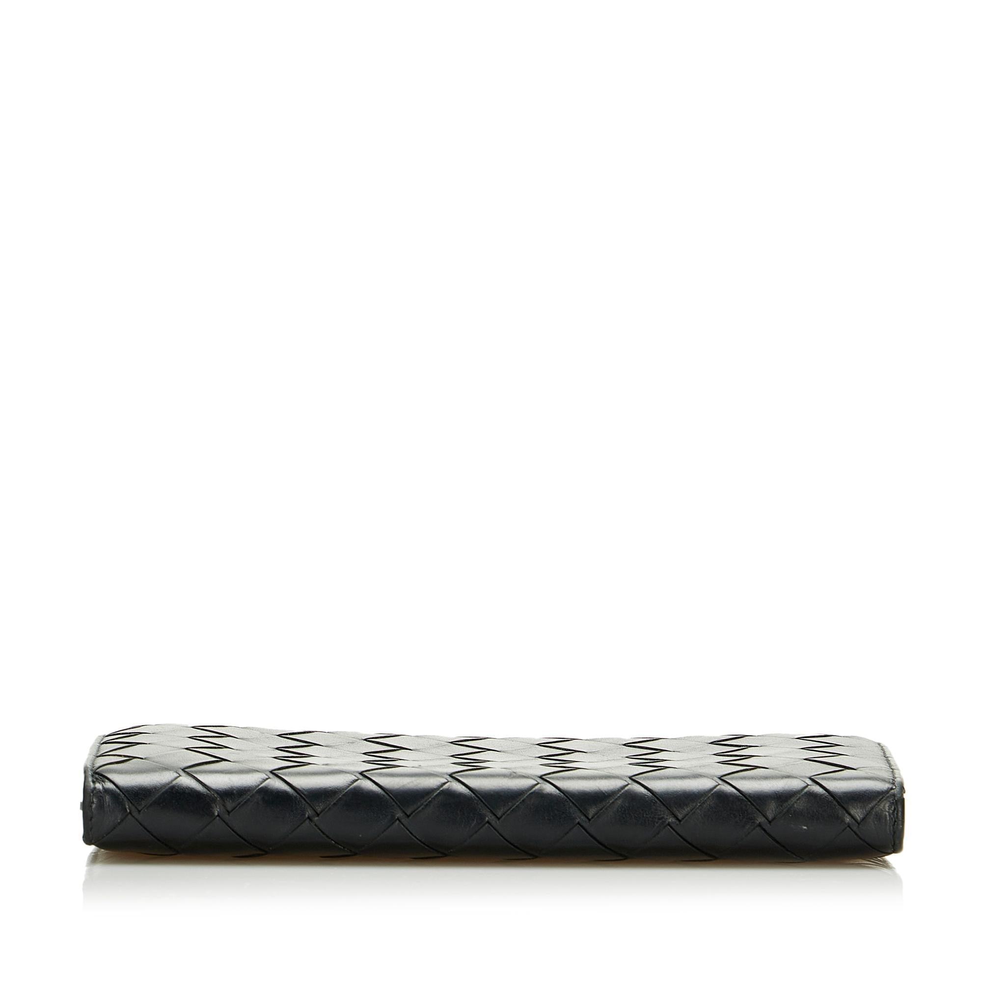 Bottega Veneta Intrecciato Long Wallet (SHG-EnqJeq)
