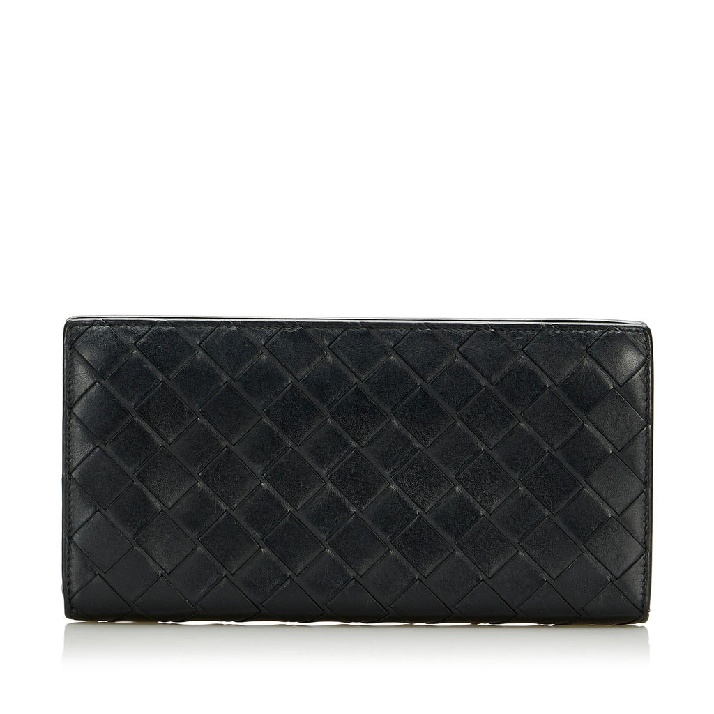 Bottega Veneta Intrecciato Long Wallet (SHG-EnqJeq)
