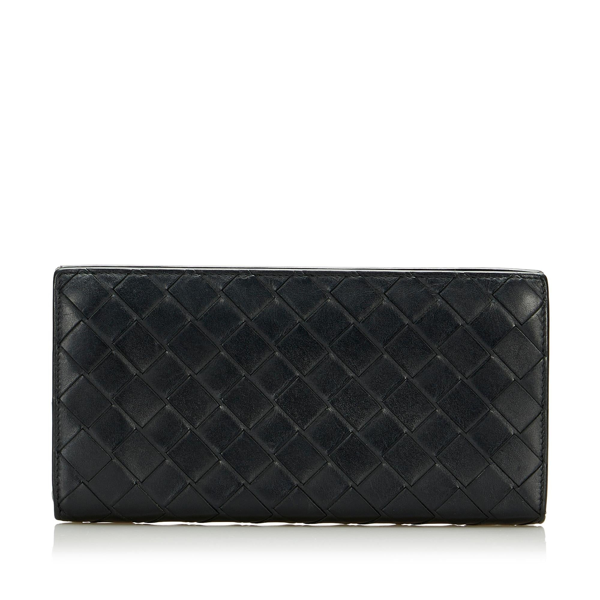 Bottega Veneta Intrecciato Long Wallet (SHG-EnqJeq)