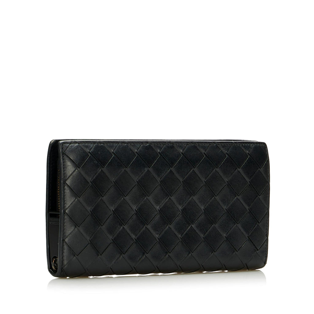 Bottega Veneta Intrecciato Long Wallet (SHG-EnqJeq)